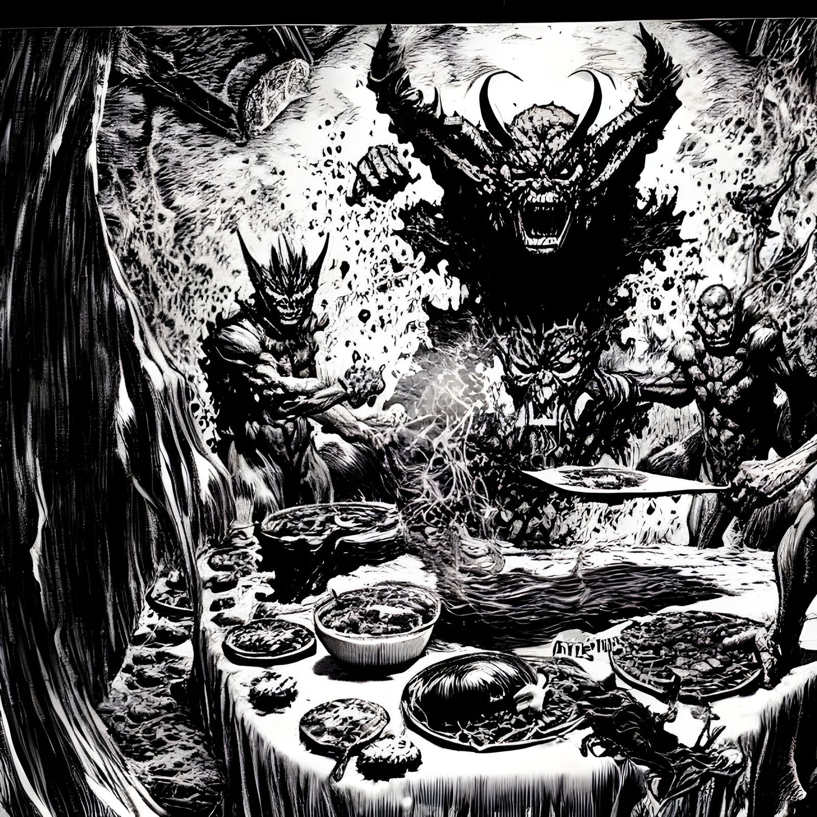 The Devil's Omelette: A Hellish Breakfast