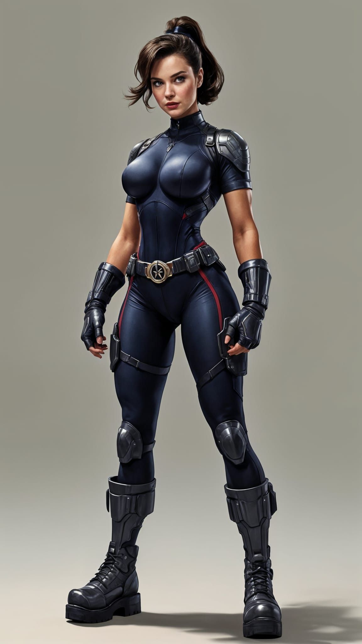 Captain Carter: A Marvel Super Soldier in Hyper Muscle