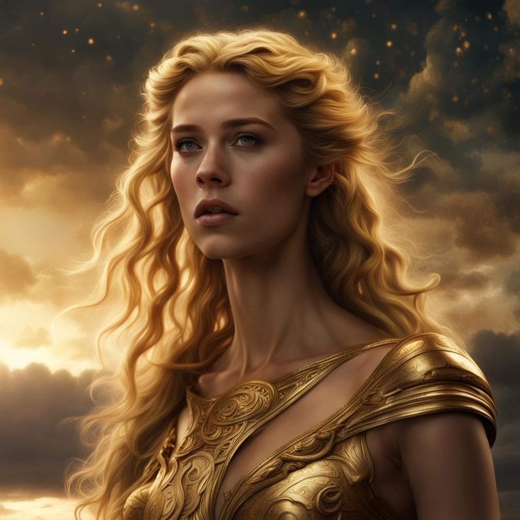 Helen of Troy: Golden Haired Demigod in Stars