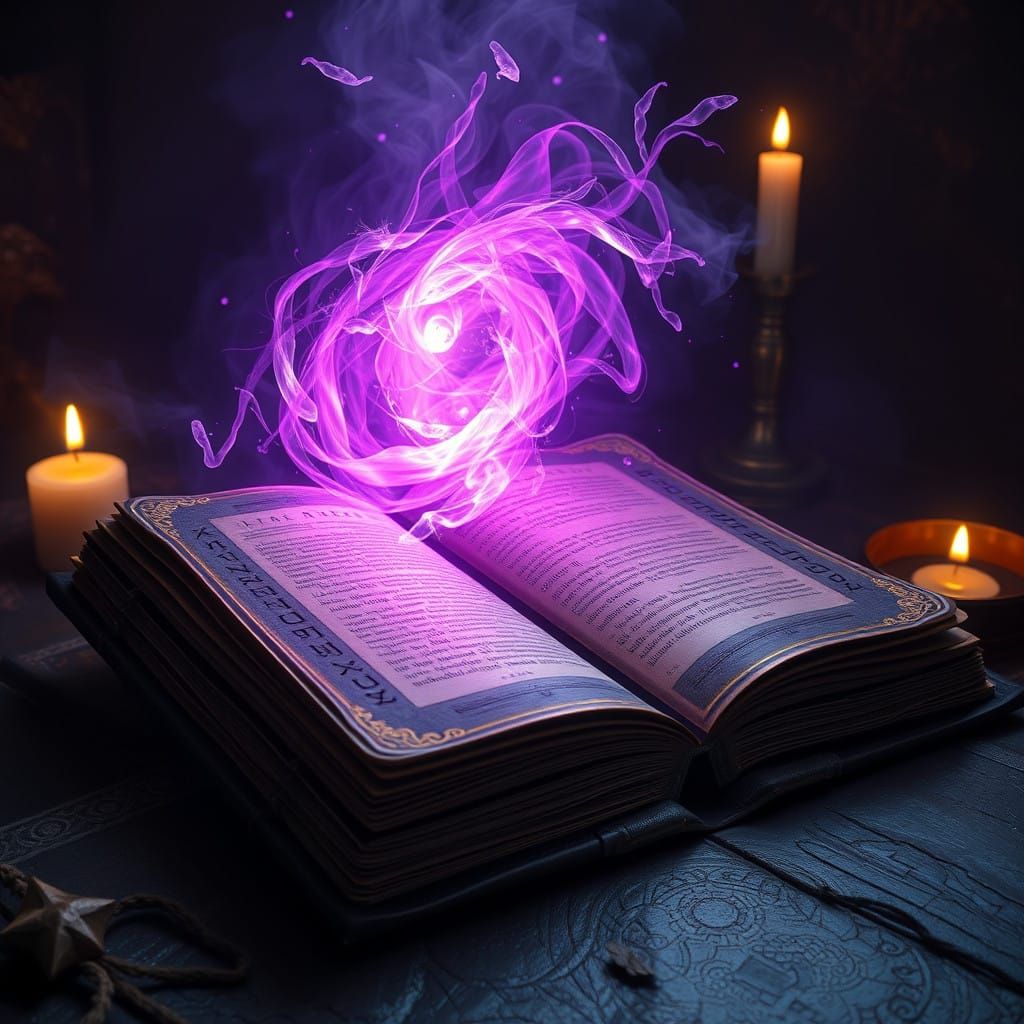 Mystical Tome Reveals Ancient Secrets in a Whirlwind of Ethe...