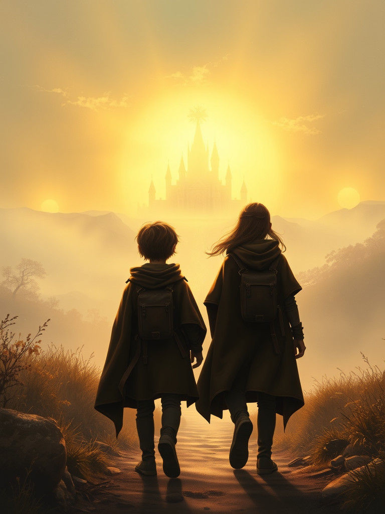 Children Journeying to the Kingdom of Light