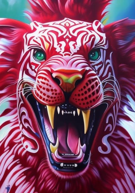 Strawberry 🍓 Lion