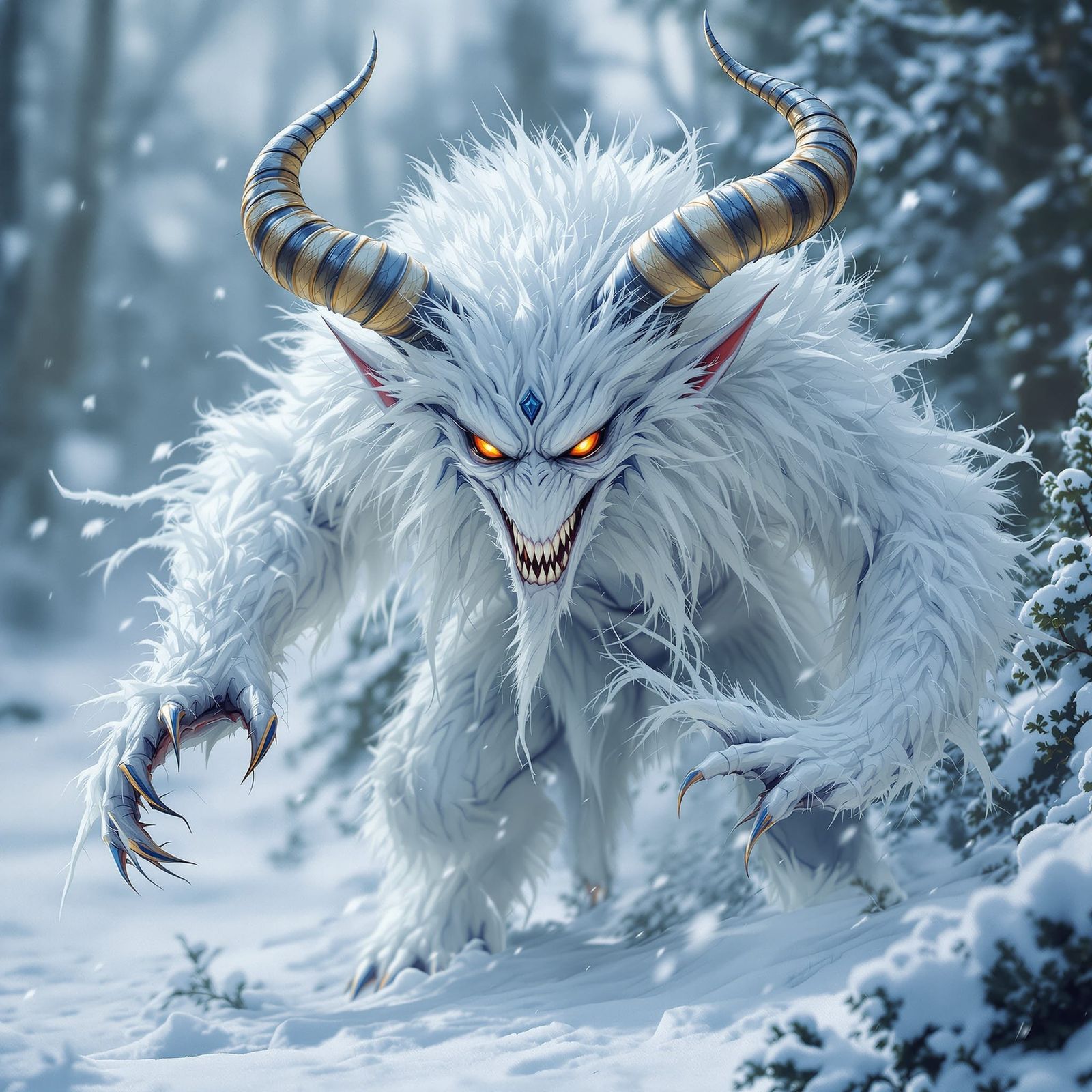 Snow Creature Demon