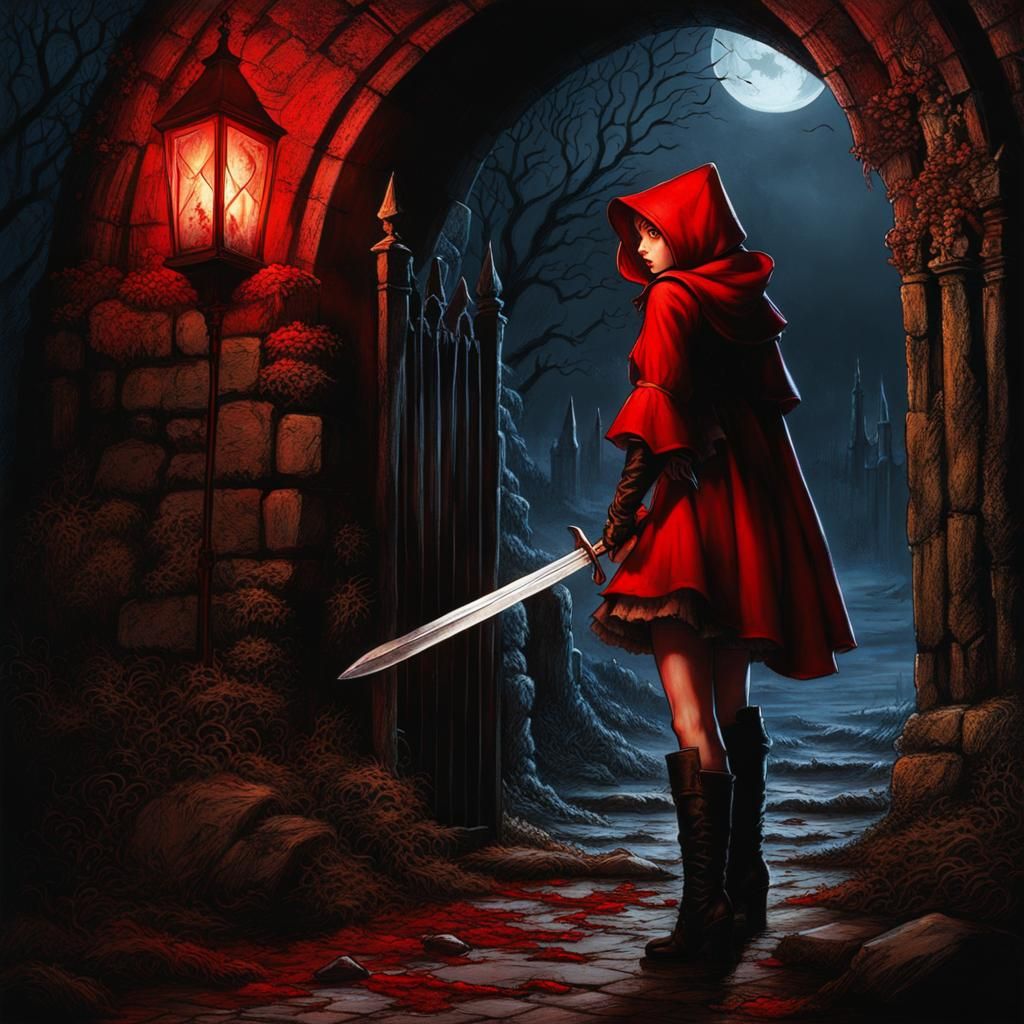 Dark tales; If Little Red Riding Hood wasn't.......