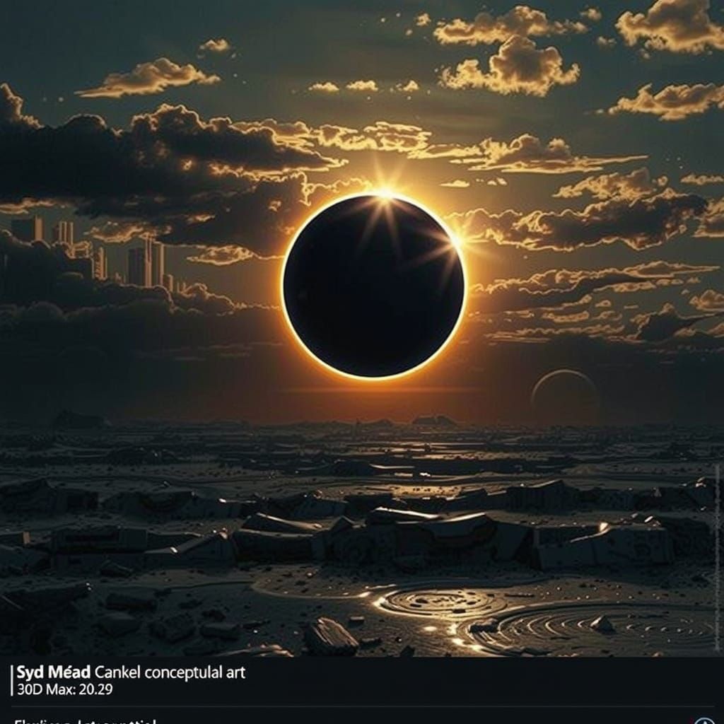 Sleek Futuristic Cityscape in Cyberpunk Digital Art