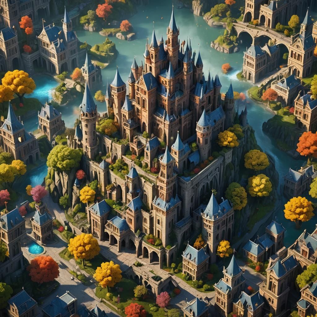 Have a Good Day Poster in Detailed Digital Art