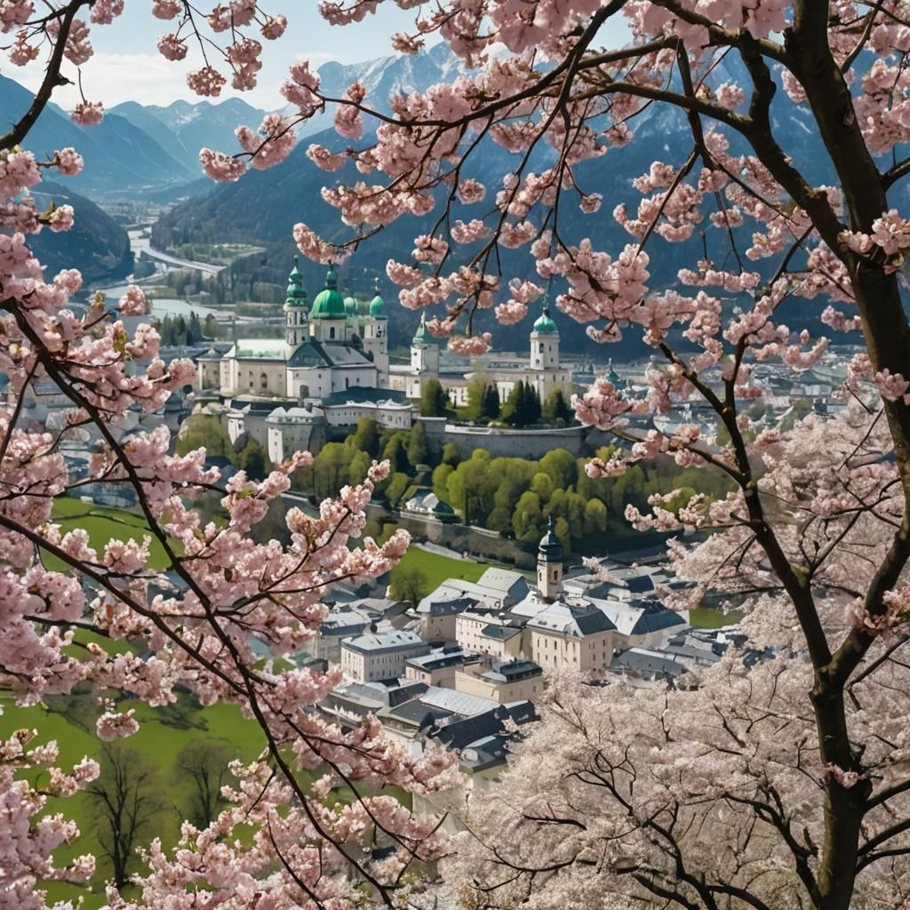 Spring in Salzburg: A Vibrant Scene