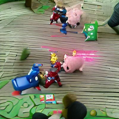 AI Generated Image from a Blank Prompt