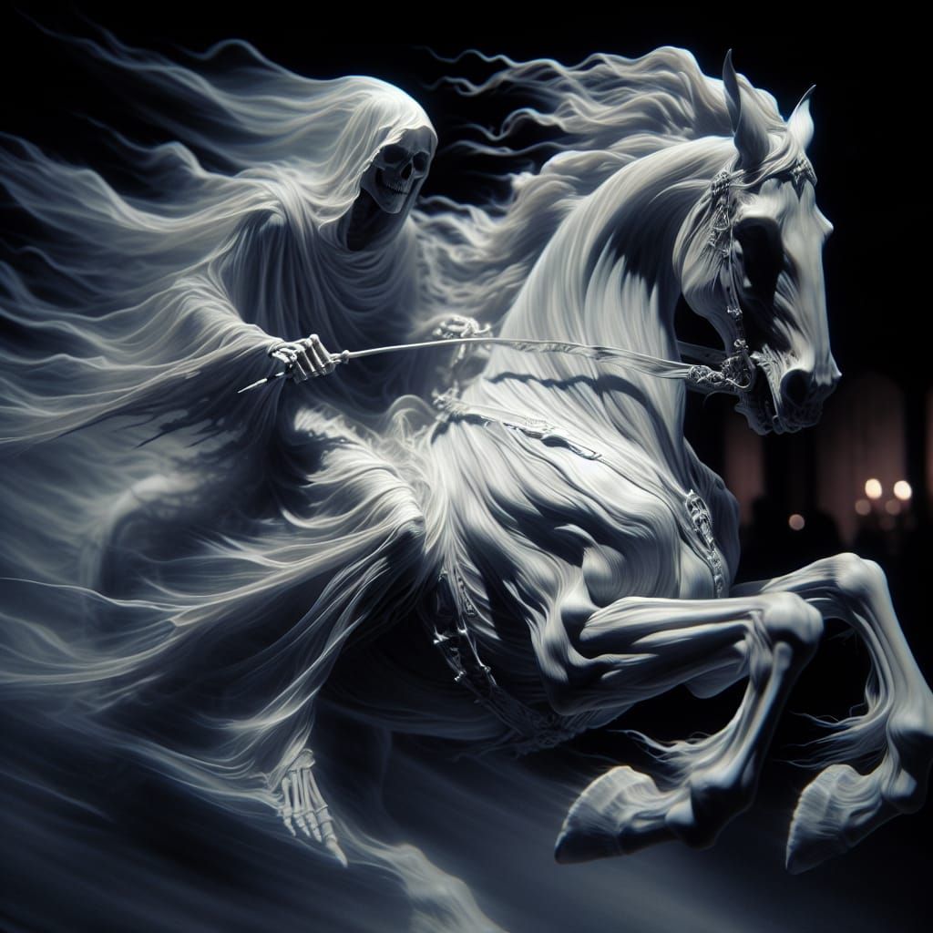 Bursting Through the Veil Between Reality and the Dream, My Nightmare Rides