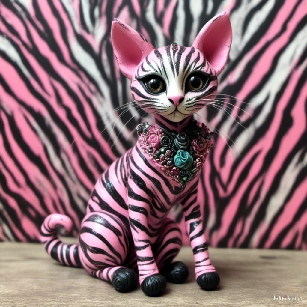 zebra cat