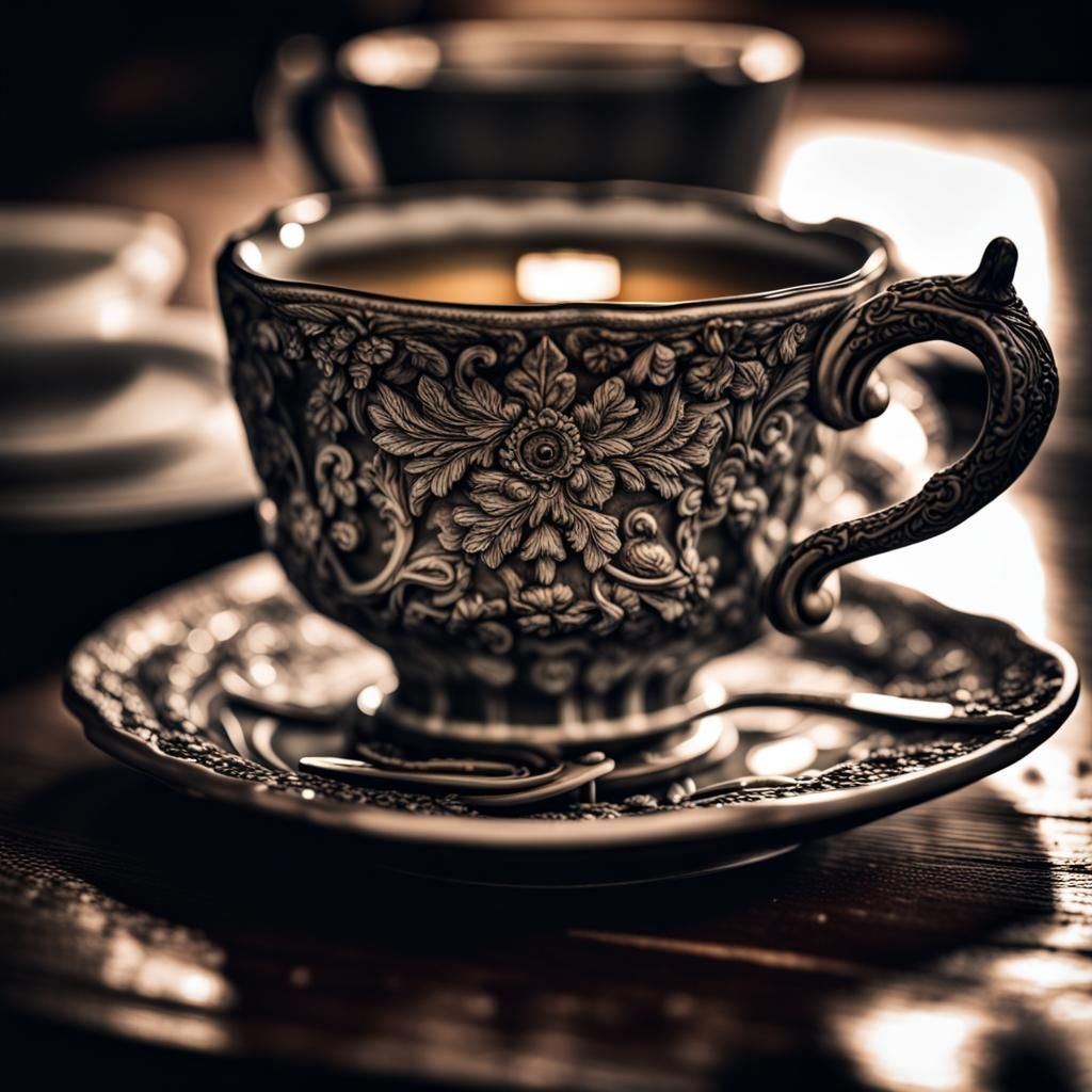 Hyperrealistic Abstract Close-up in HDR