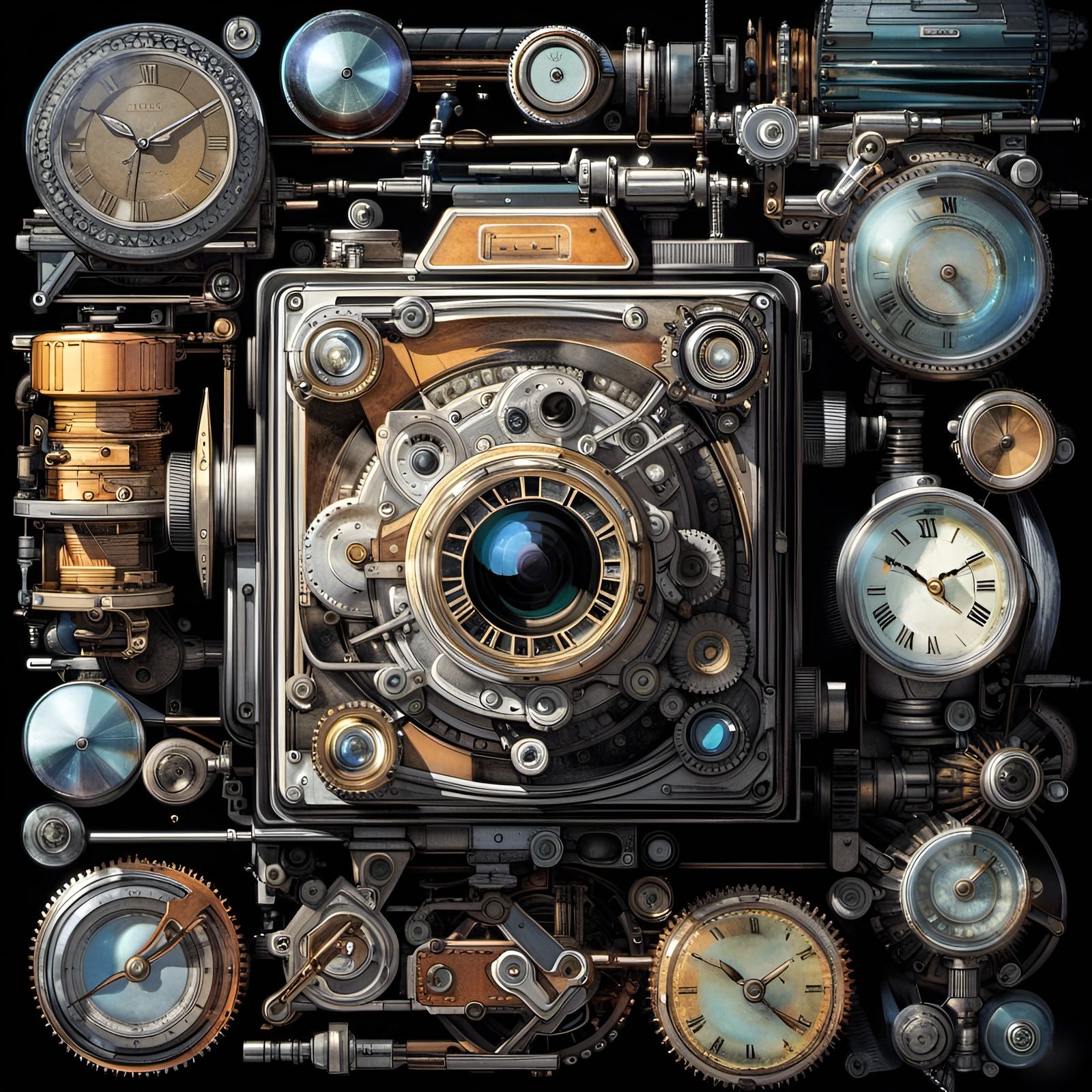 The Time-Travel Lens