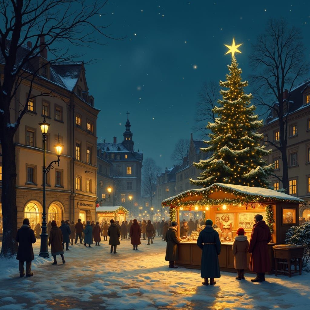 Cozy Christmas in Frankfurt City