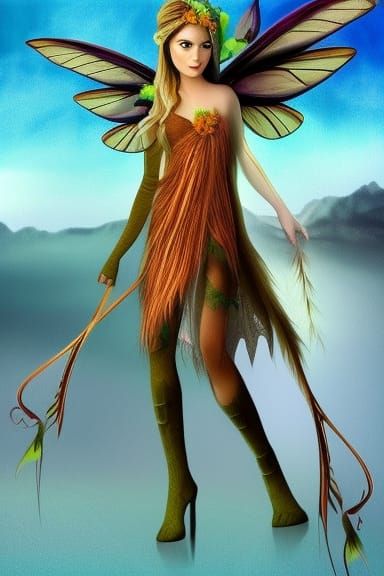 Handsome Male Fairy from Epic Fantasy Fiction