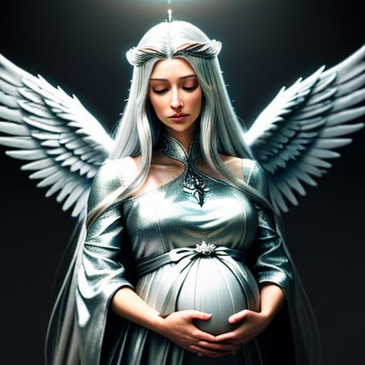 Angel of Light: A Photorealistic Portrait of Grayfia Lucifug...