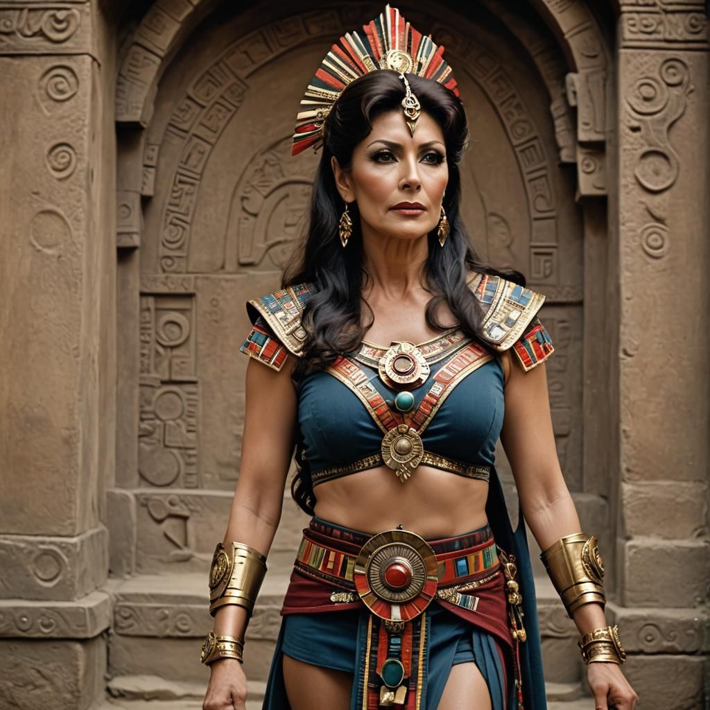 Aztec Deanna Troi: A Striking Portrait