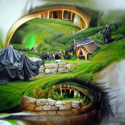 Picturesque Shire Landscape