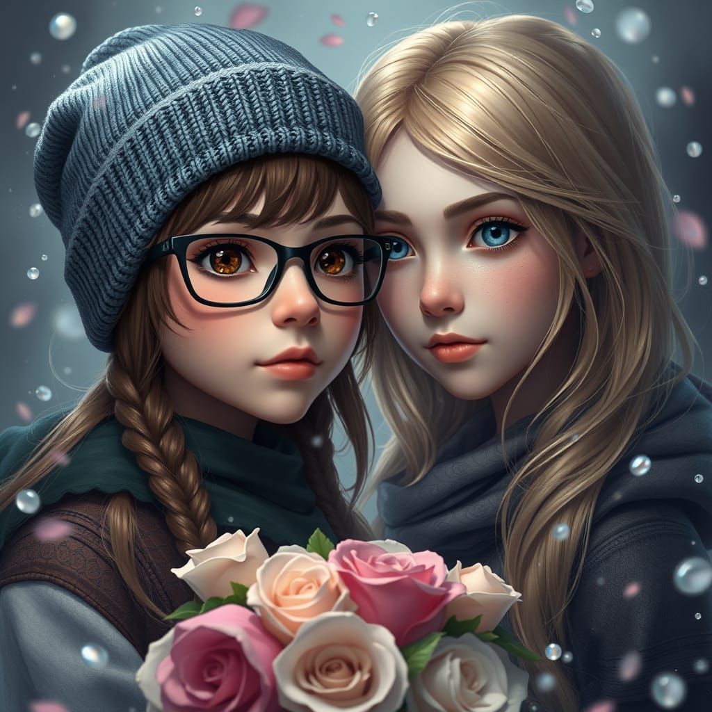 Fantastical Brown-Eyed Wedding