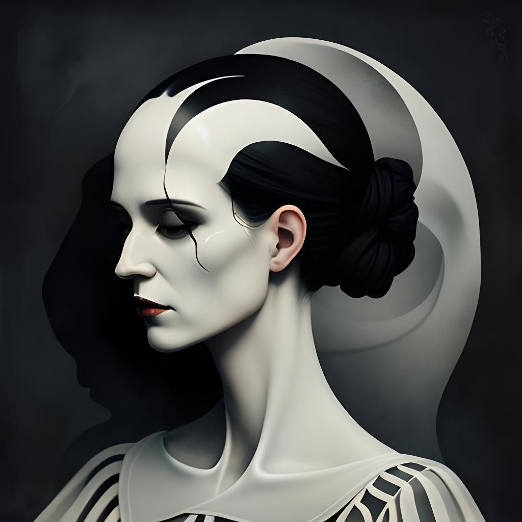 Ethereal Ghosts in Haunting Ruben Ireland Style