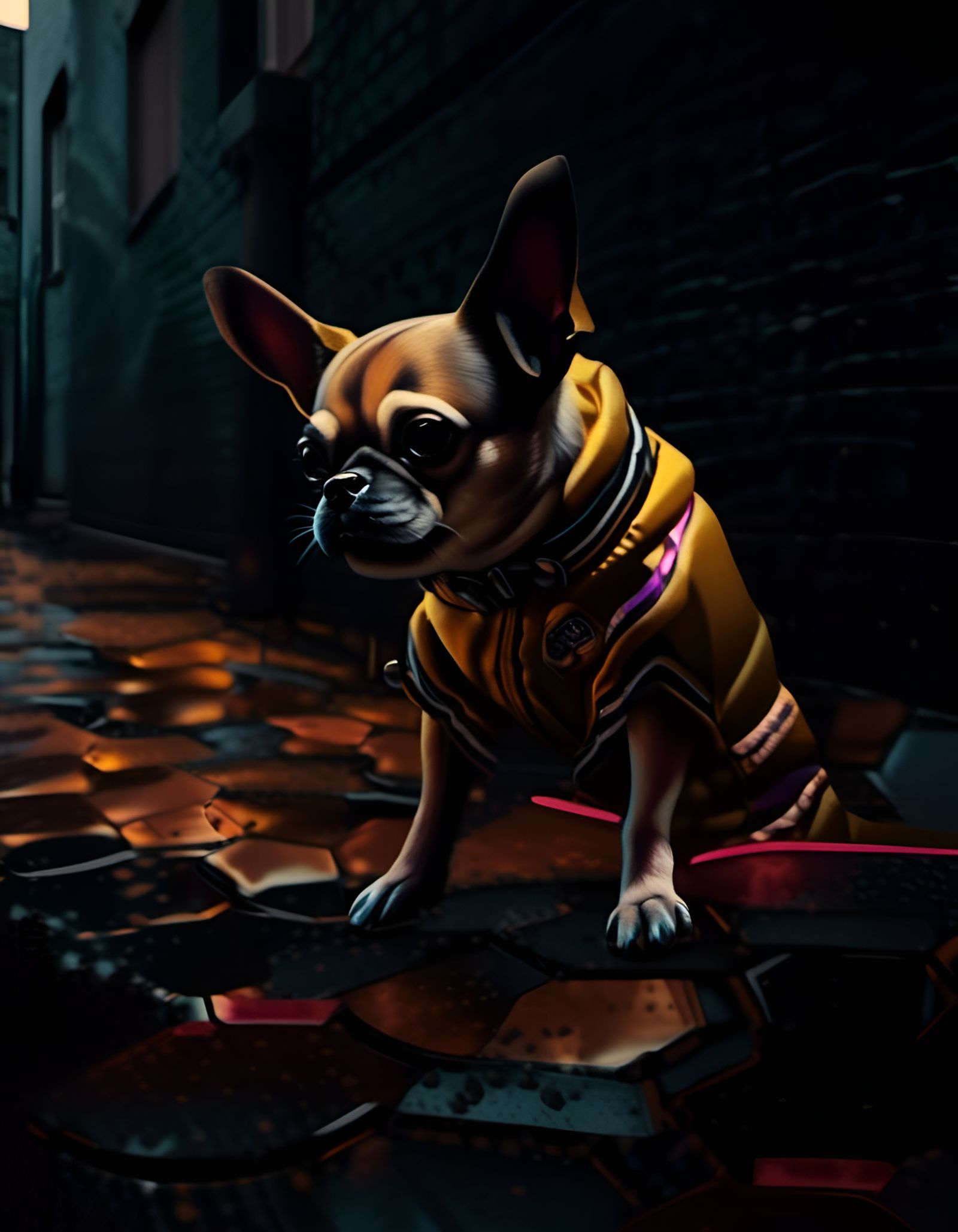 Anamorphic 3D Portrait of Maggie Mae.