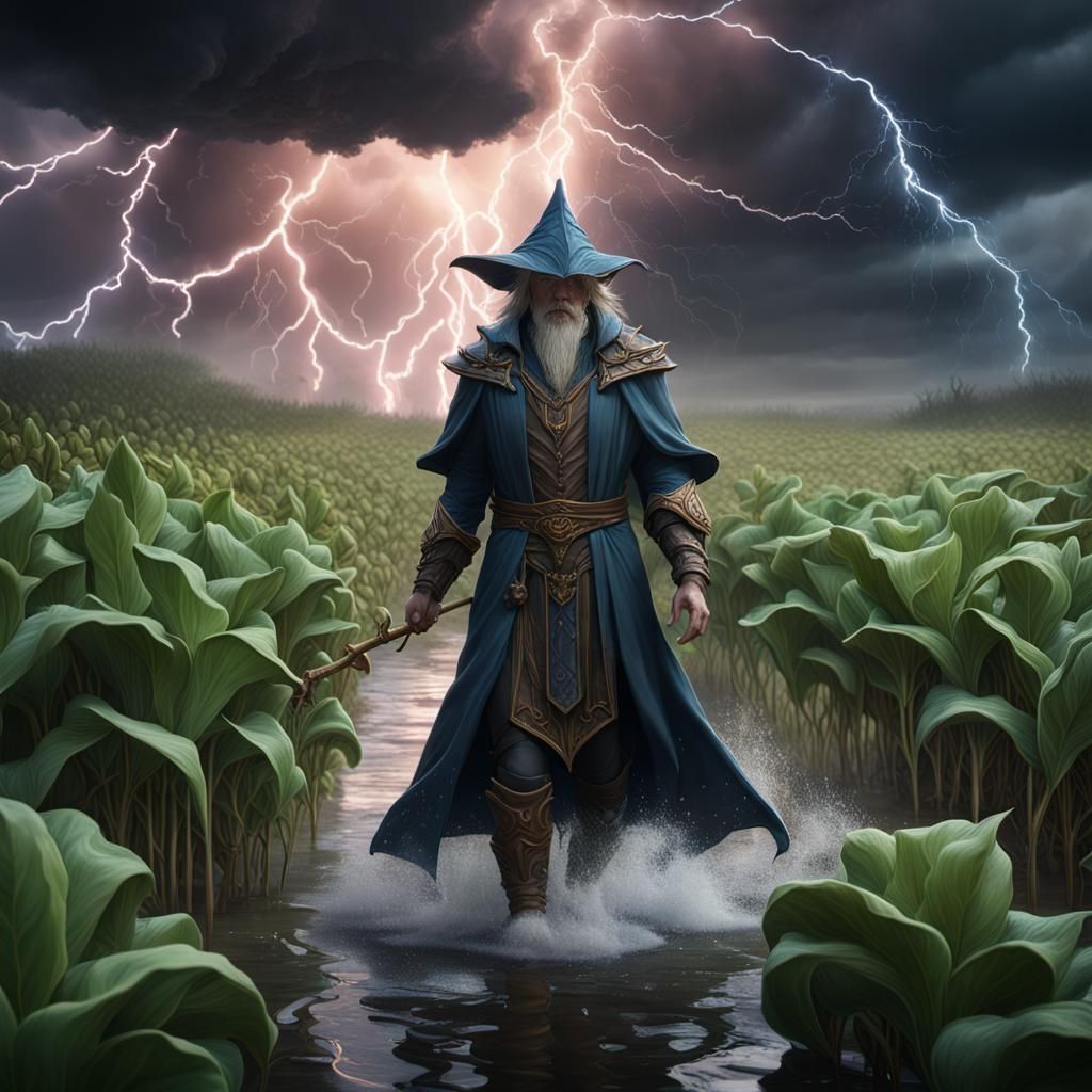 When rain is needed he comes