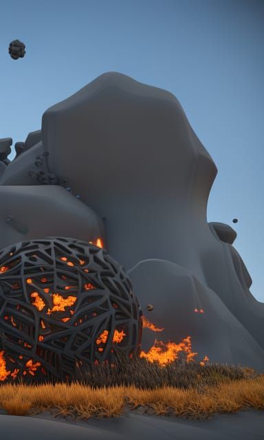 Goodness gracious, great balls of fire.