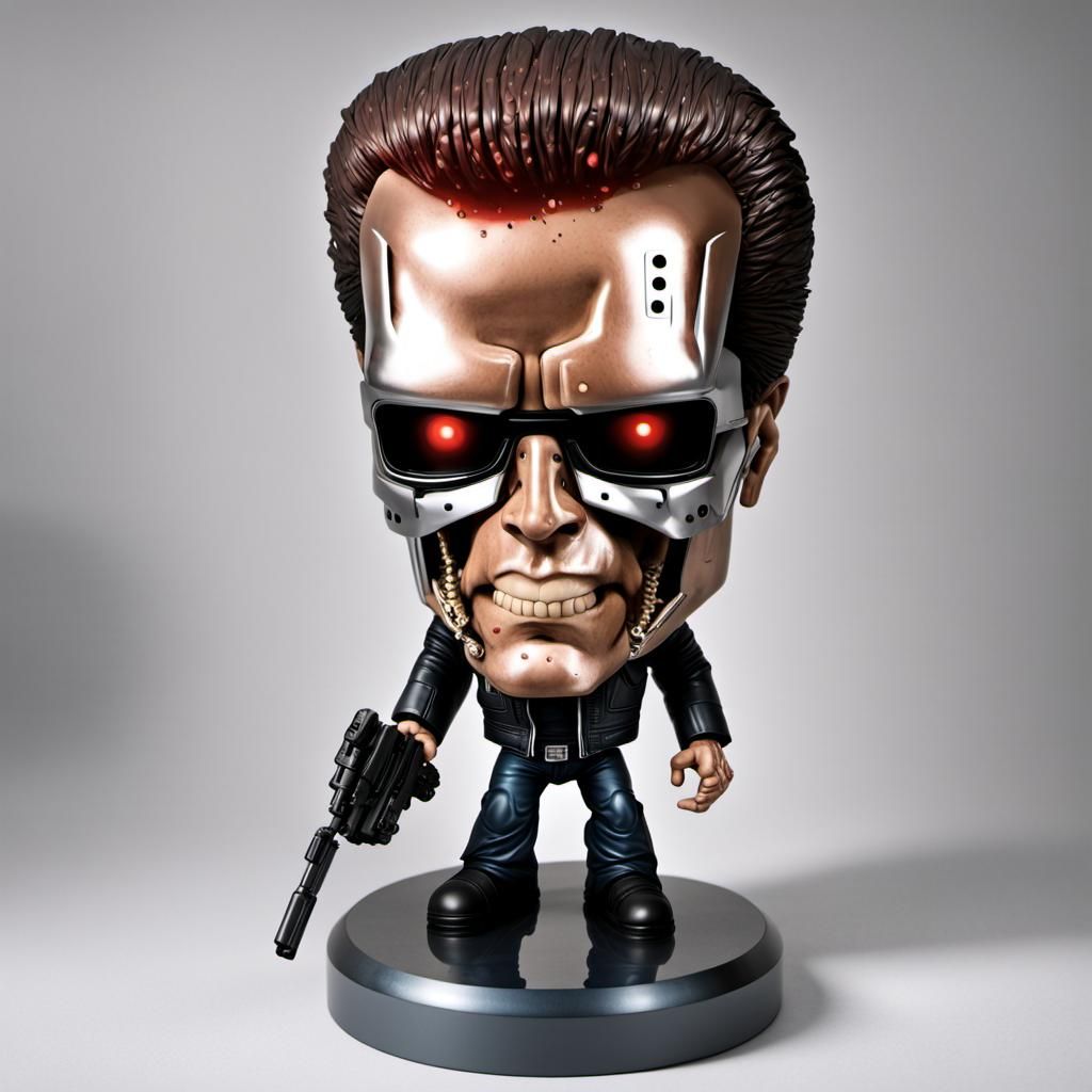 The Terminator as Bobblehead Figurine