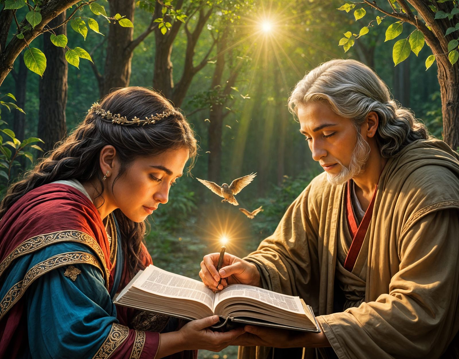 Words Guided by Love and Compassion