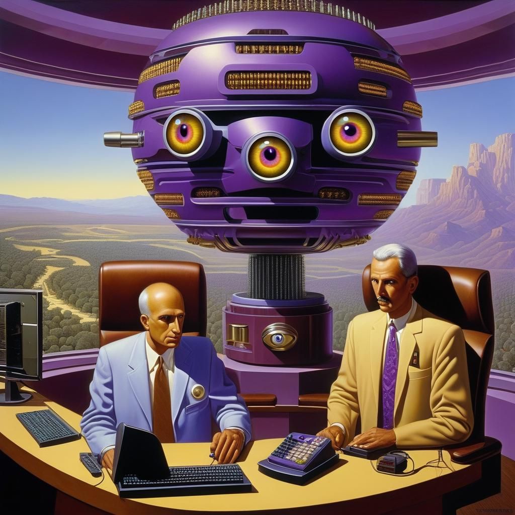 Cybernetic Human in Customer Service Job