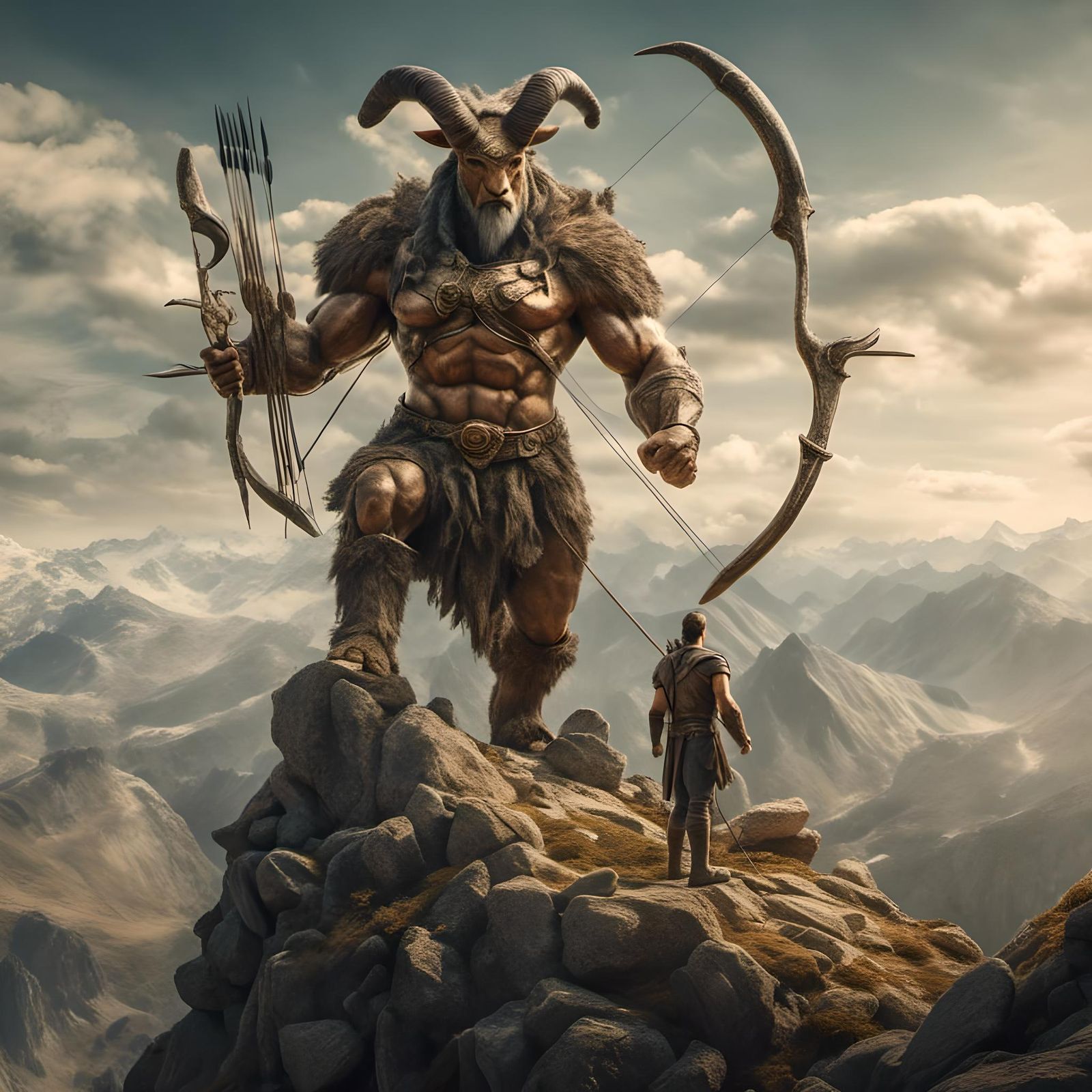 <lora:Centaur:1.0> A gigantic visible photo, meticulous, hyperdetailed, hyperrealistic, sharp, 8K, high-resolution, extr...