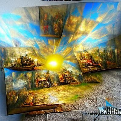 World War II Historical Scene