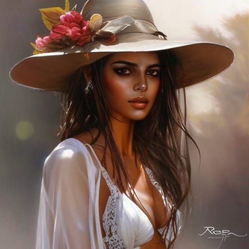 Colombian Beauty in Evocative Style
