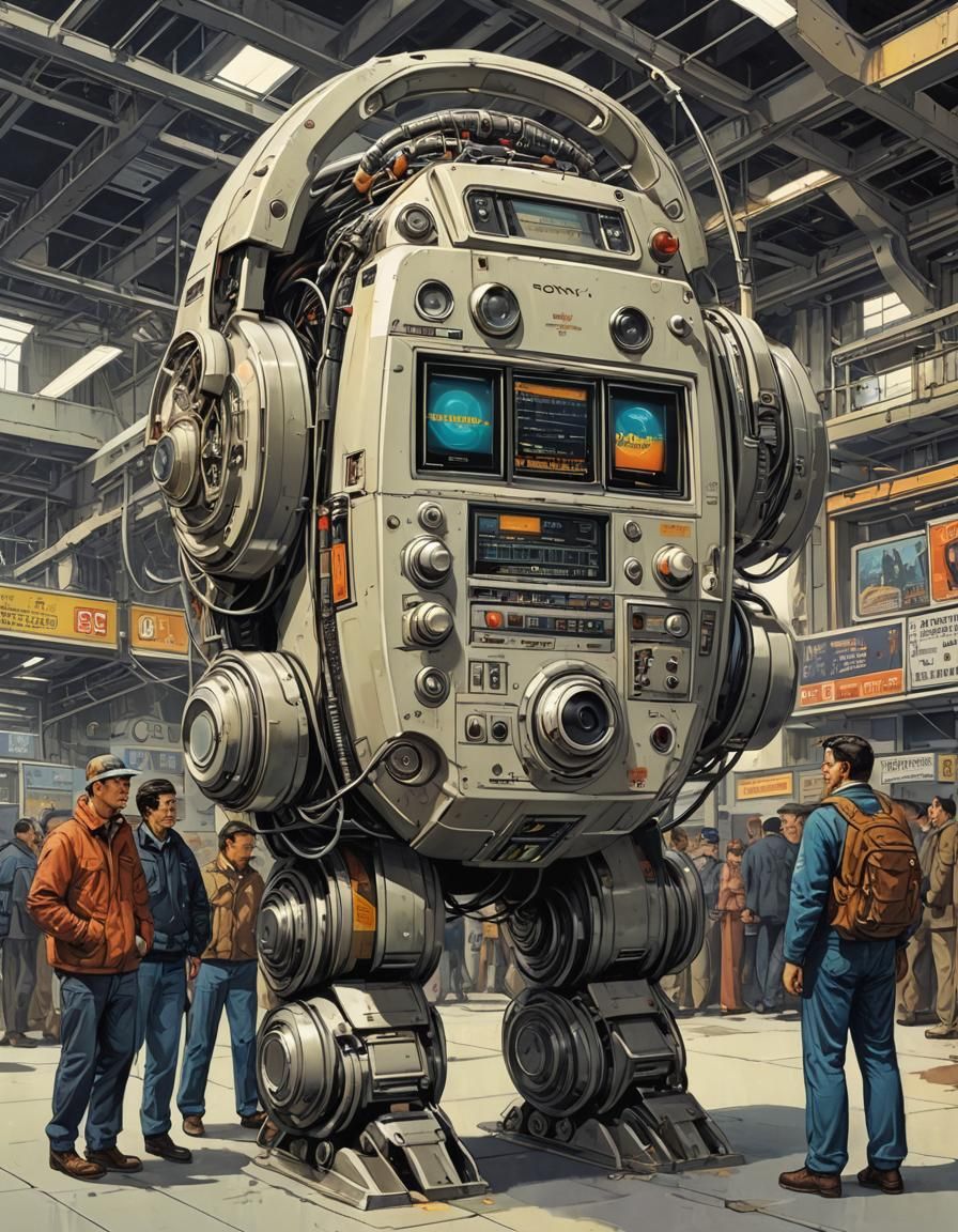 sony Walkman . Futurology. Sci-fi art. Sci-fi. Retro sci-fi ...