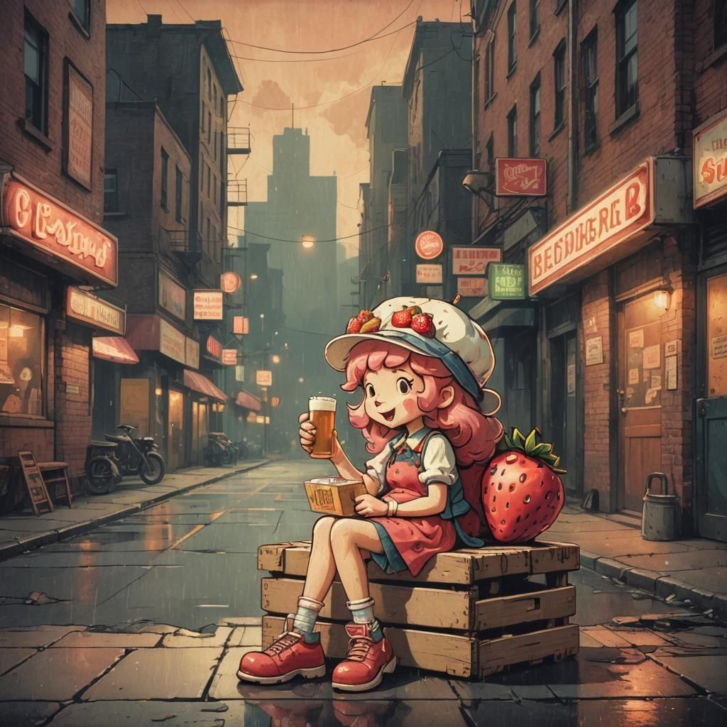 Strawberry Shortcake's Unexpected Pastime