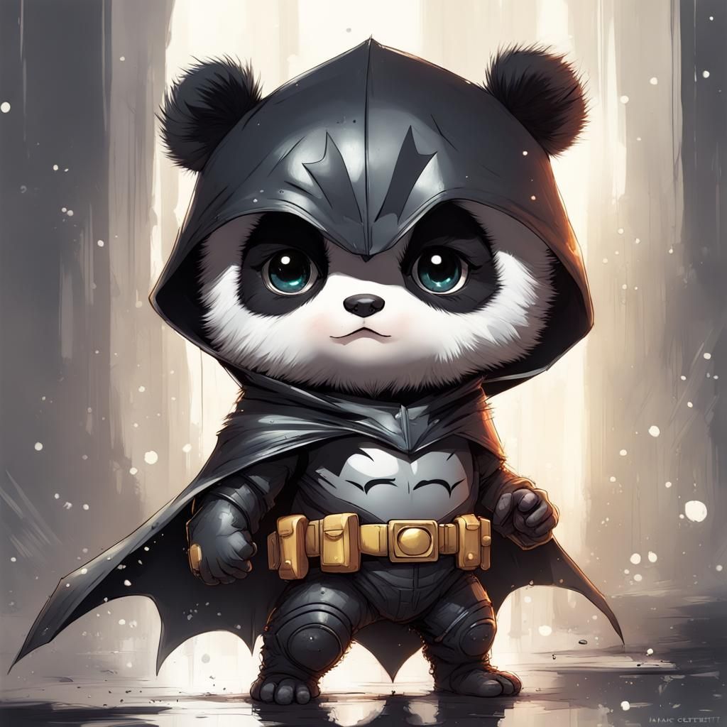 Batman pandaman is here!