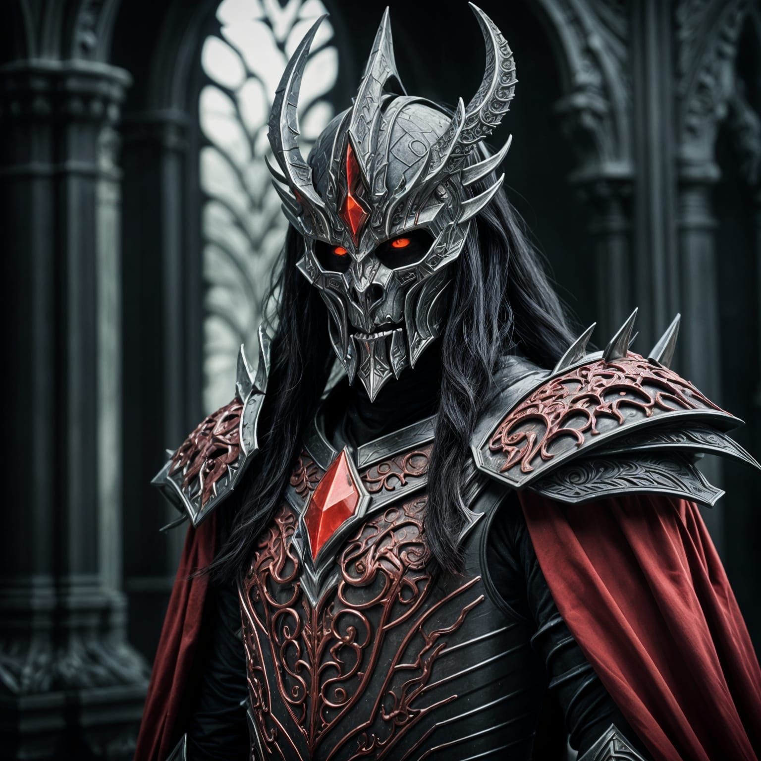 Morgoth in Biomechanic Armor: Cinematic Film Still