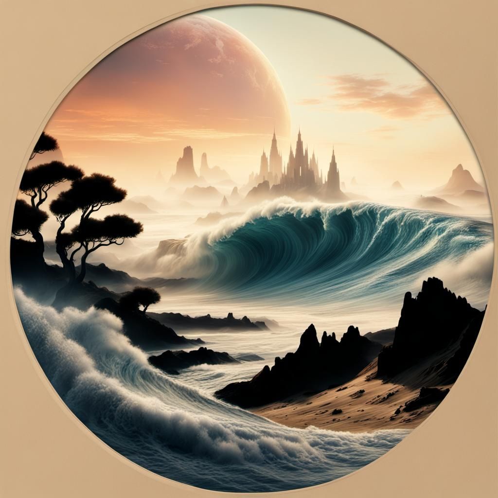 Epic Atmospheric Digital Matte Painting