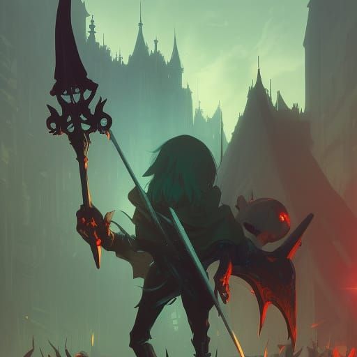 Dark Fantasy Character Art in 8K Resolution