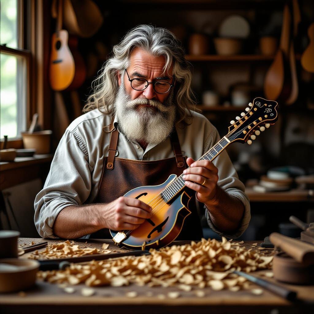 Crafting Mandolins: An Instrument Maker's Workshop