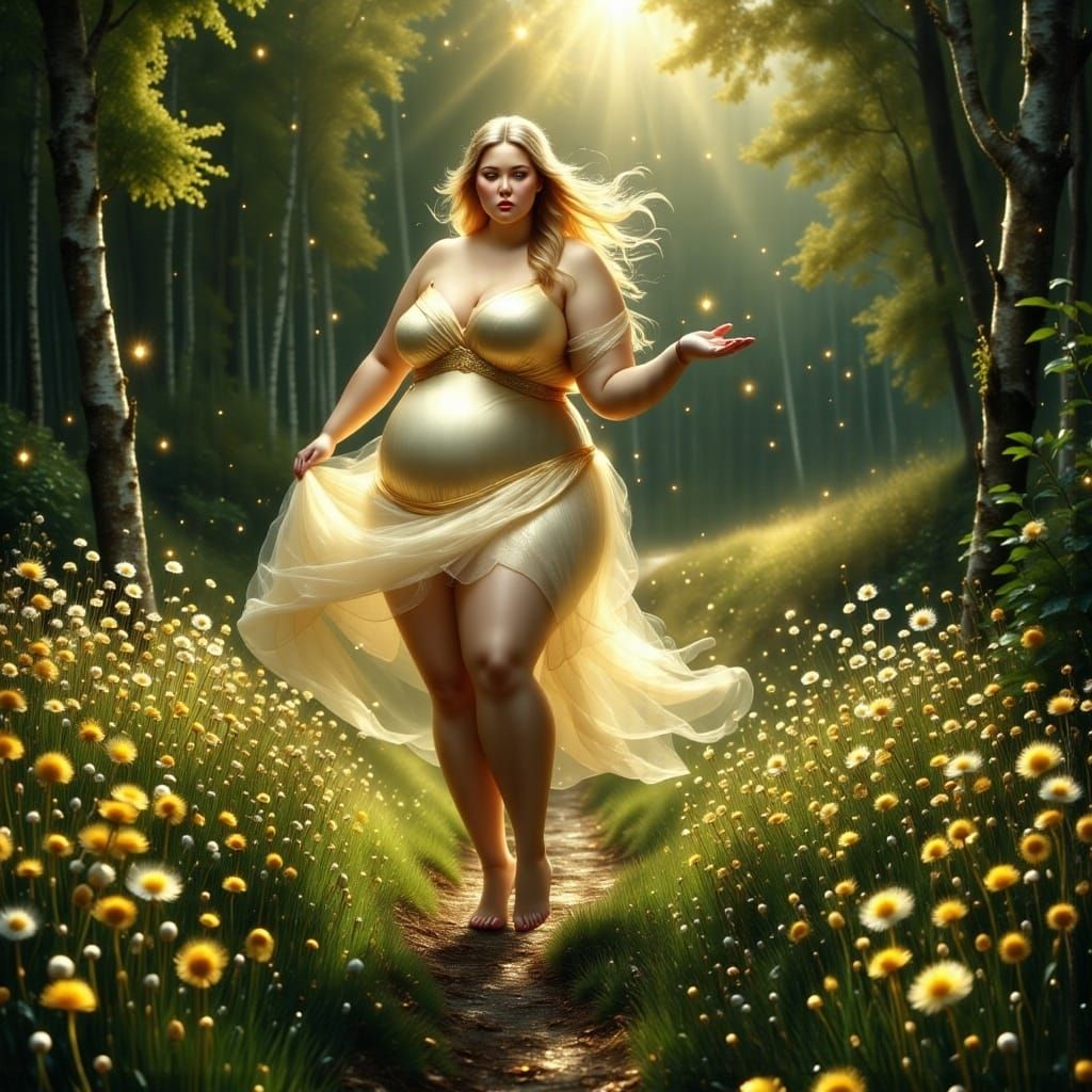 Tinkerbell, hyper photorealism SWA: 15mm on full frame photo...