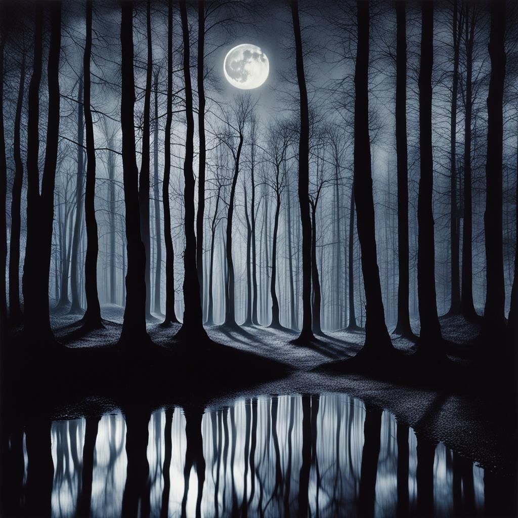 Moonlit Forest
