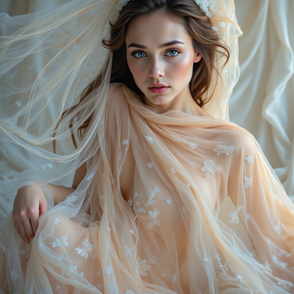 An ethereal woman