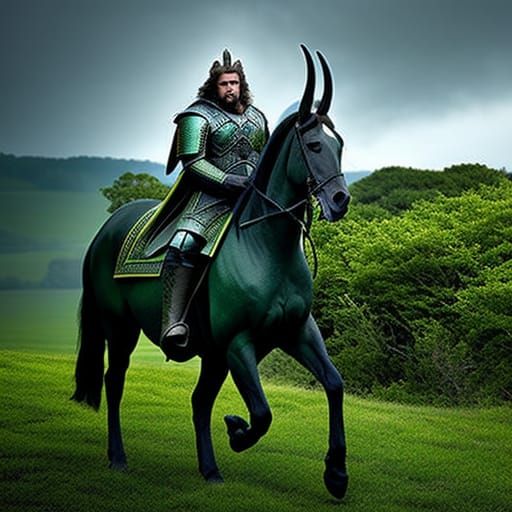The Green Knight (a la Sir Gawain and the...)