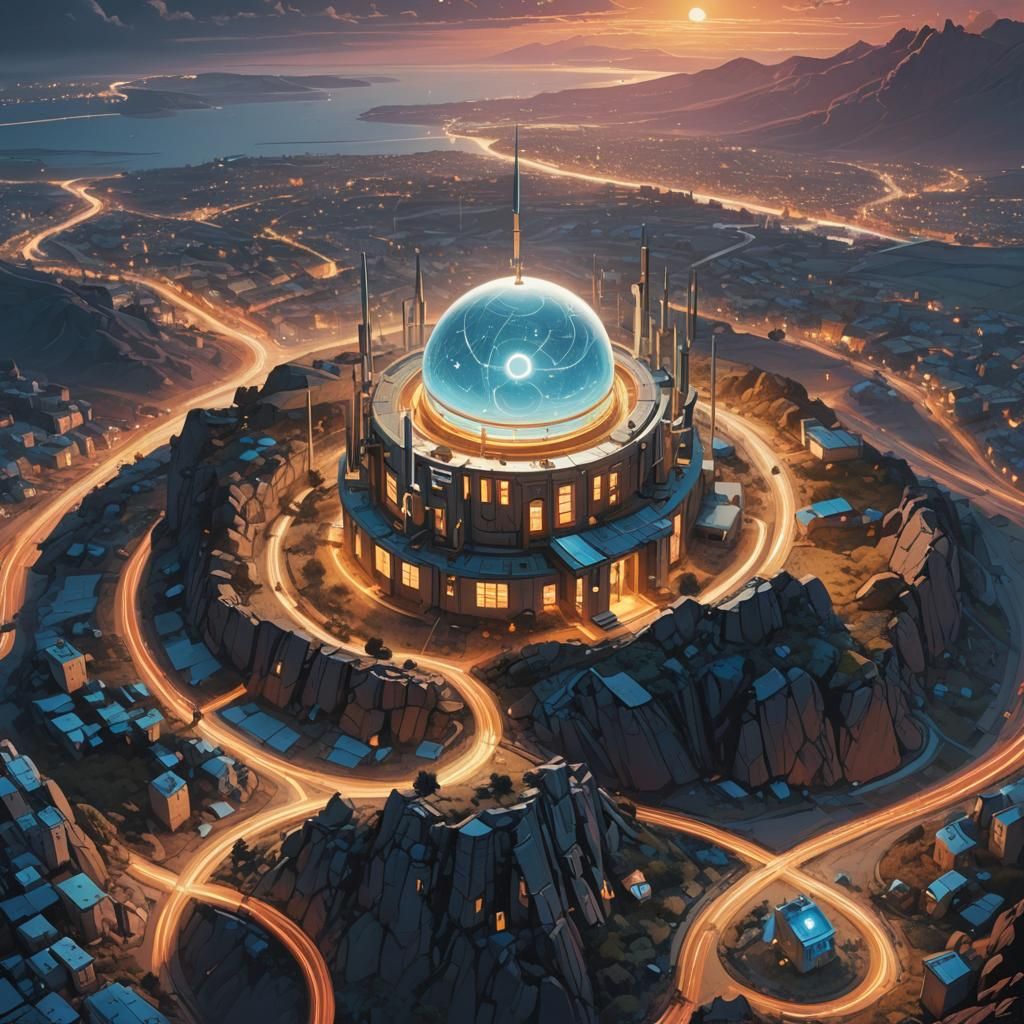 Israel as a Beacon of Light: Fantasy Art