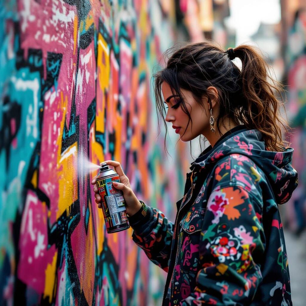 Street Graffiti and painting