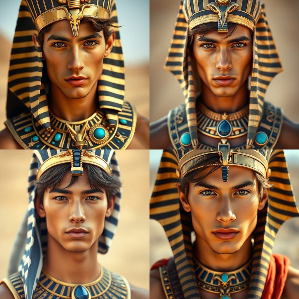 Sculpted Beauty: A Portrait of Royal Elegance