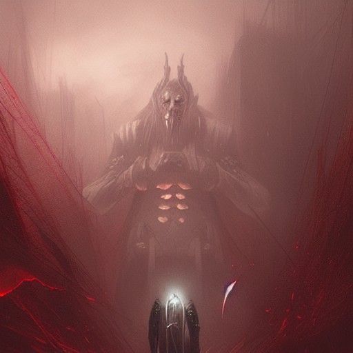 Sinister Elden Ring Character by Rutkowski Style