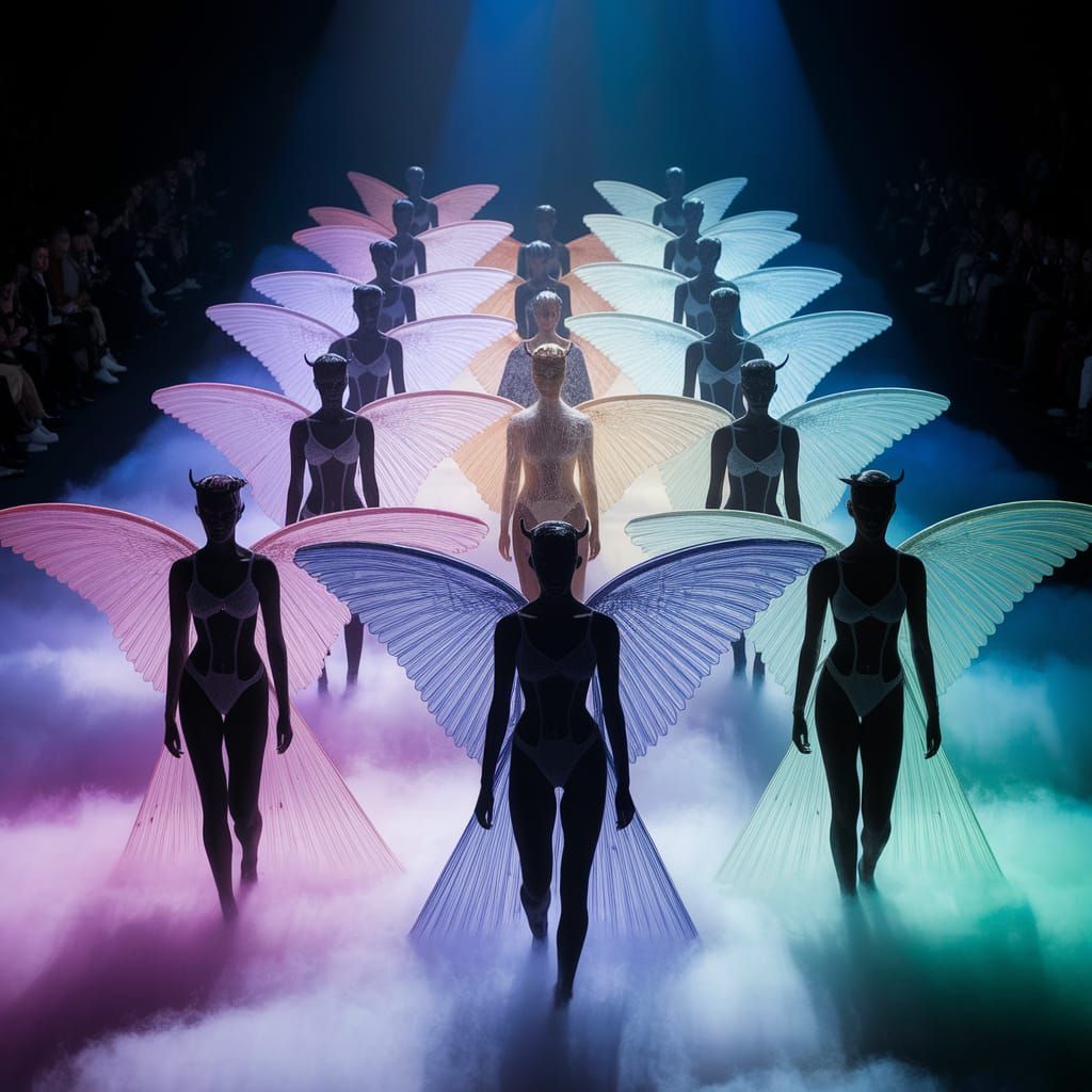 Angels and Demons in Radiant Fashion