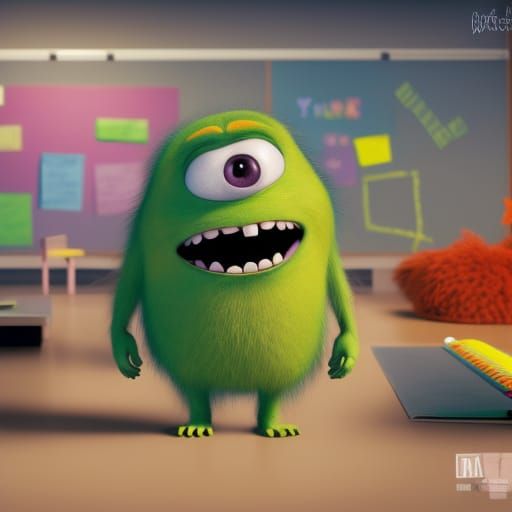 Monster's First Day of School