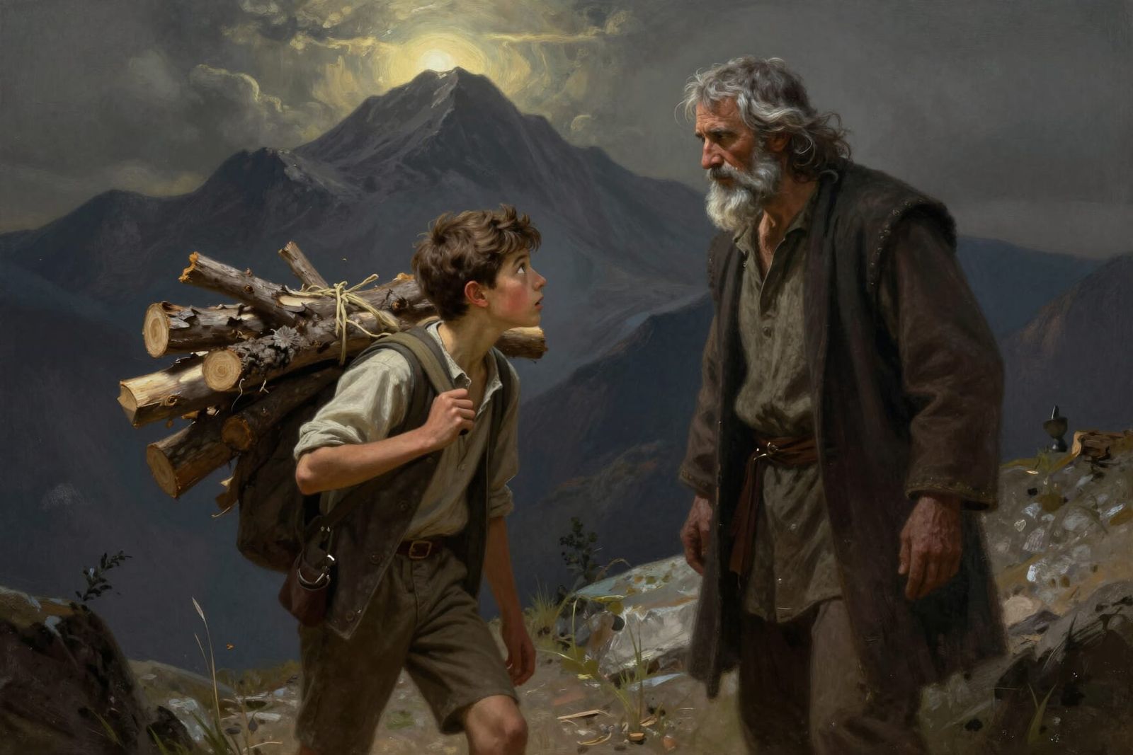 Father and Son Journey to the Mountain of God